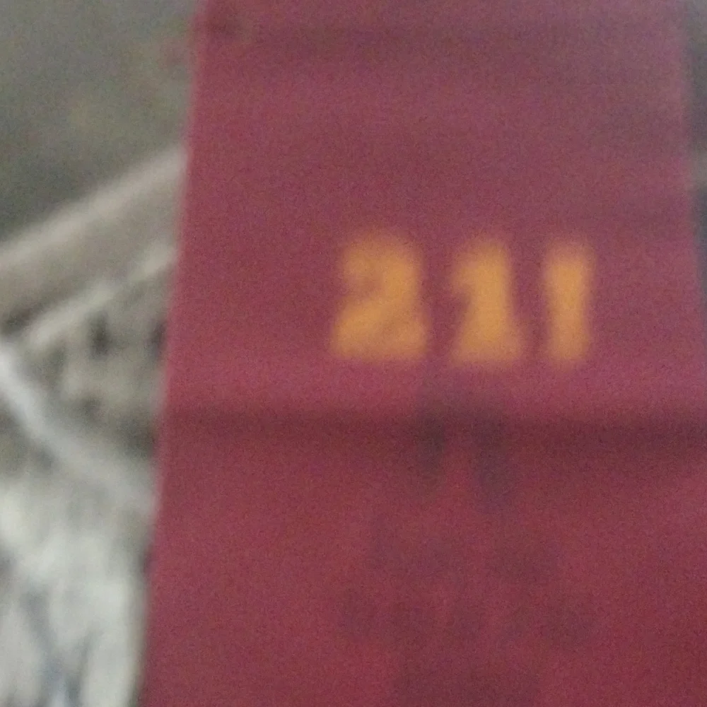 Red and Yellow 21st Birthday Gift bag